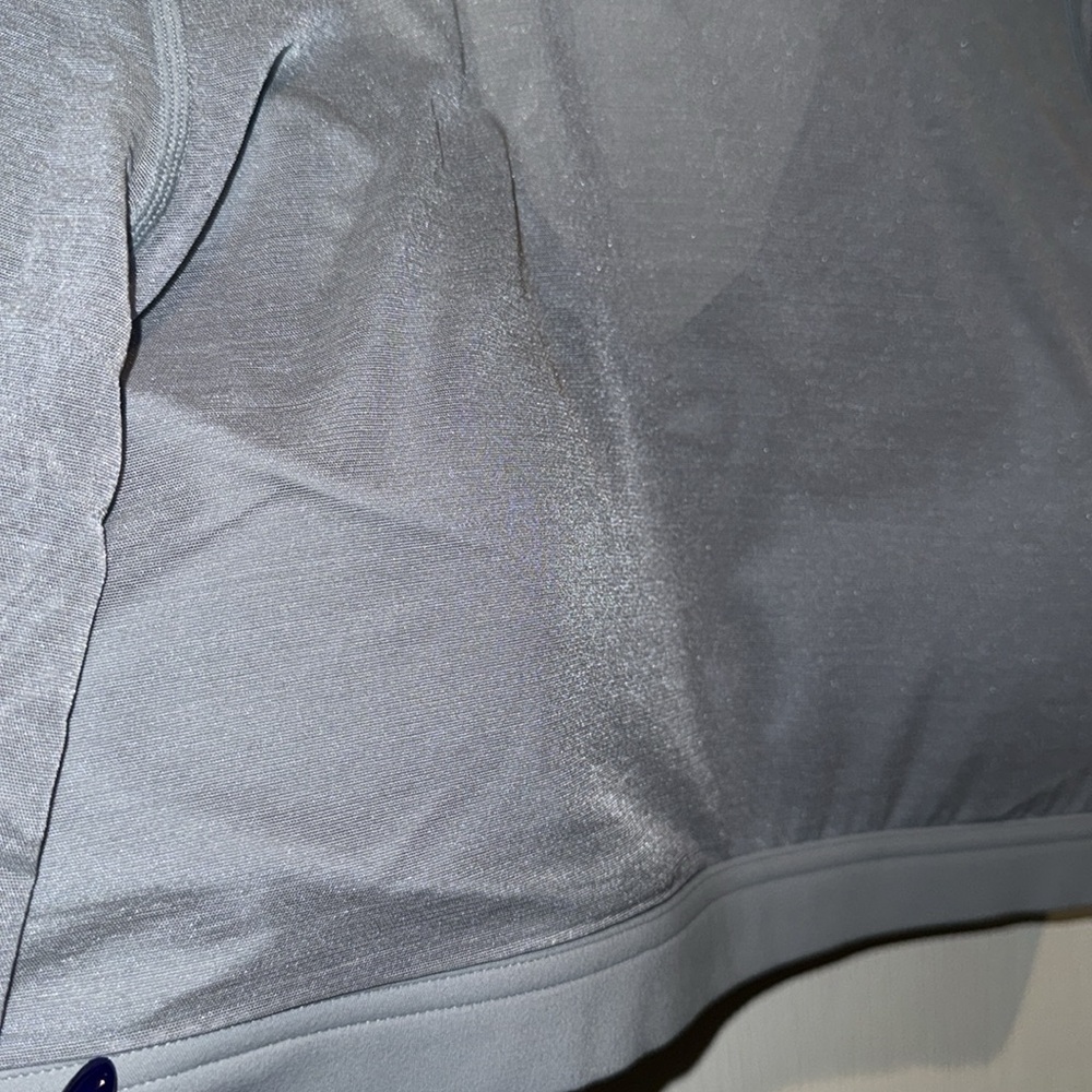 POPFLEX Gray Long Sleeve Sports Bra - Picture 3 of 4